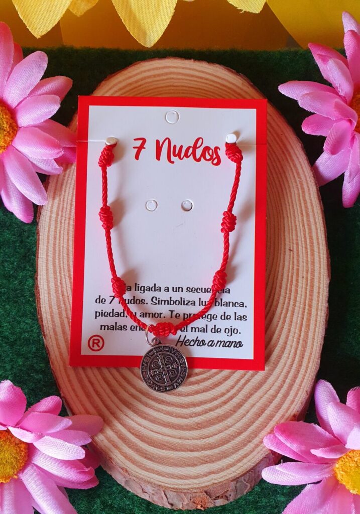 Pulsera 7 Nudos San Benito Un Espacio Para Tu Alma