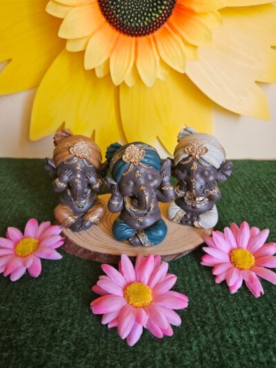 3 piezas Ganesh 9 CM