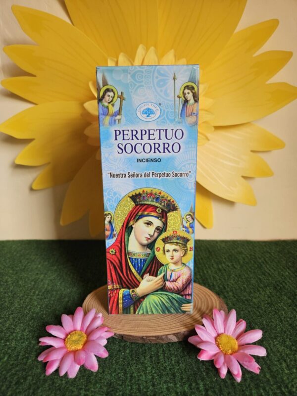 Incienso Virgen del Perpetuo Socorro Aromaterapia