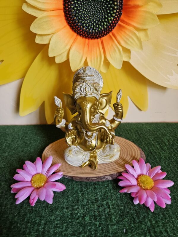 Ganesha pan de oro 13,5 CM Decoración