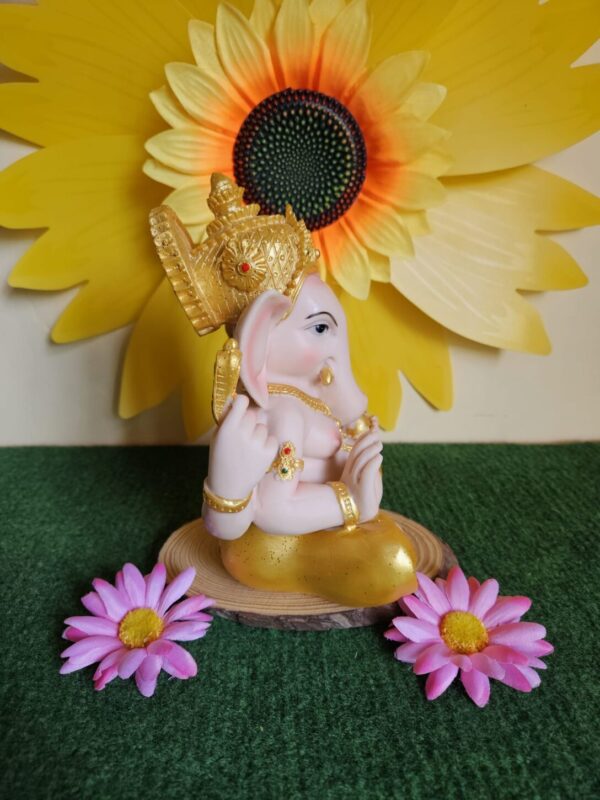 Ganesha Amarilla 20 CM Decoración