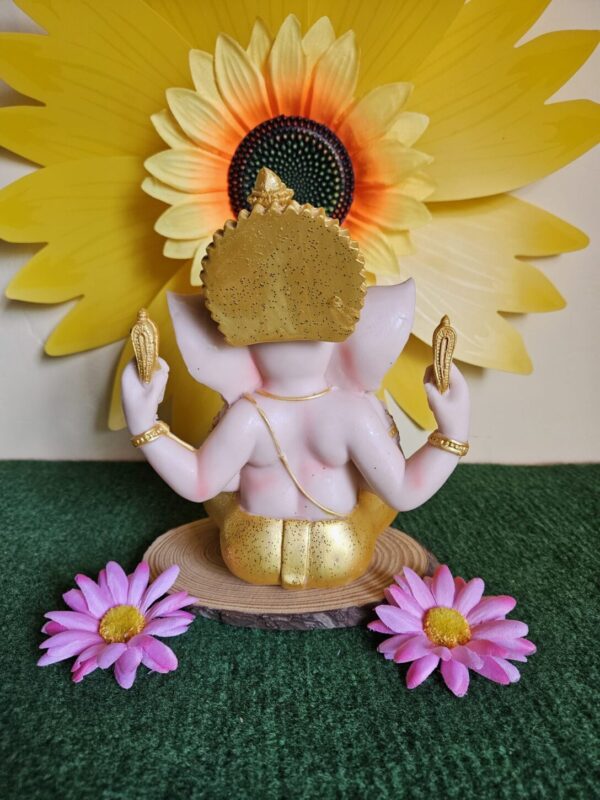 Ganesha Amarilla 20 CM Decoración