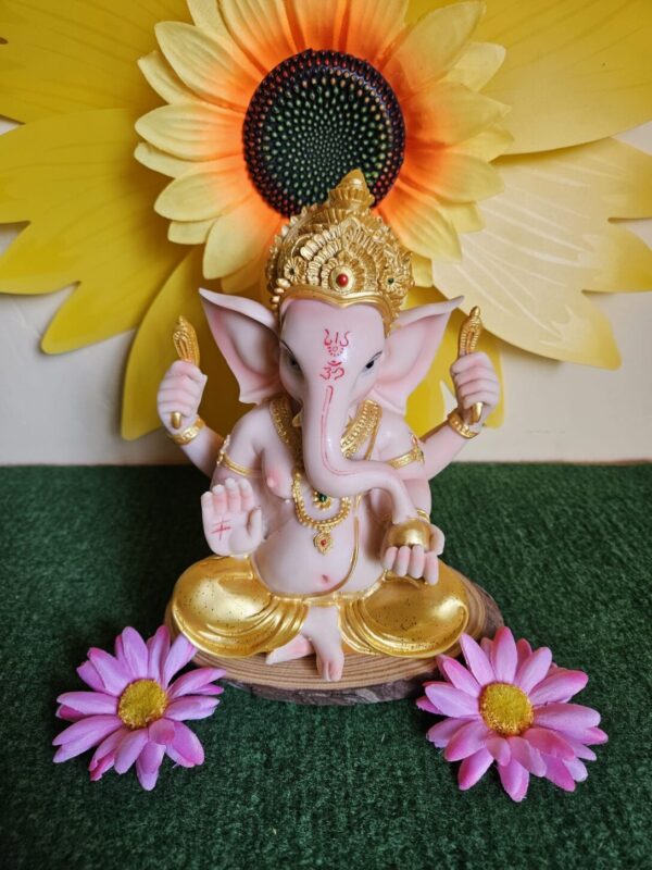 Ganesha Amarilla 20 CM Decoración